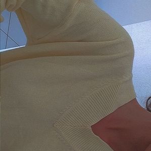 Yellow light sweater